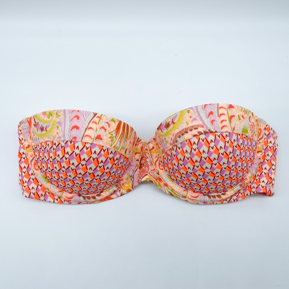 Victoria’s Secret Strapless Bikini Top Multi Color Women’s 32C